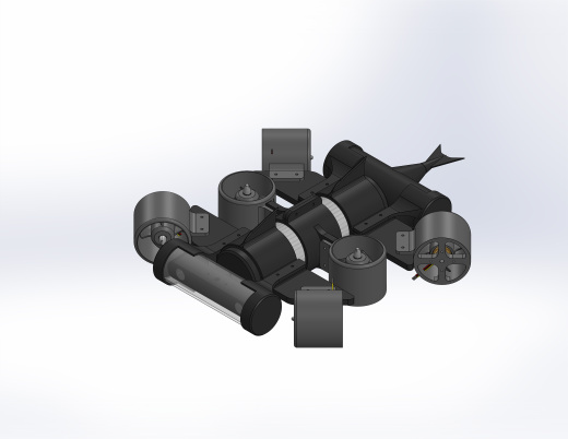 带有3D可打印推进器的ROV缩略图